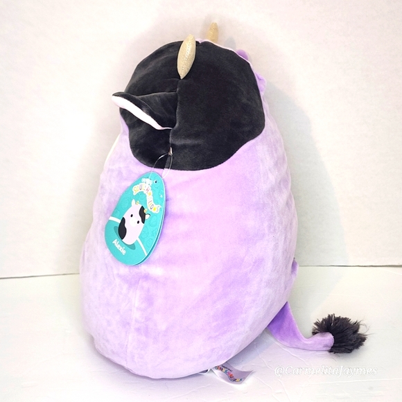 ALEXIE 🐄 HTF Purple & Black Cow Original Squishmallow ☆》NWT《☆ - Picture 6 of 8
